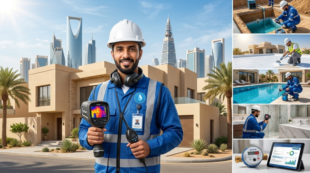 شركة كشف تسربات المياه بالرياض