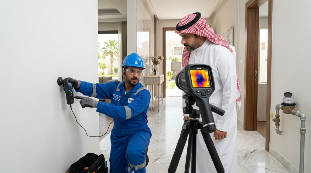 كيف تعرف تسرب مياه خفي في منزلك بالرياض